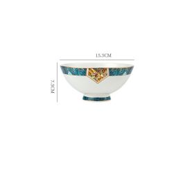 Dinner Plates Ceramic Steak Plate Web Porcelain (Option: 6in bowl-1PCS)