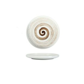 Steak Plate Home Ceramic Japanese Creative (Option: Moon Swirl-8inch)