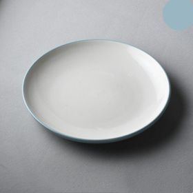 Western Ceramic Household Dish Round Dinner Plate (Option: Style10)