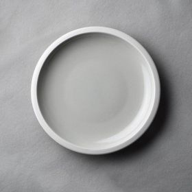 Western Ceramic Household Dish Round Dinner Plate (Option: Style2)
